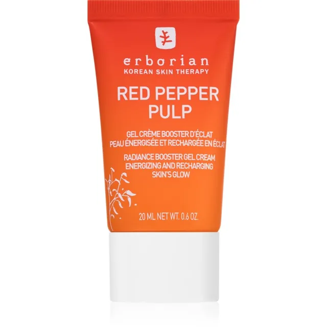 Erborian Red Pepper lehký gelový krém pro rozjasnění a hydrataci 20 ml