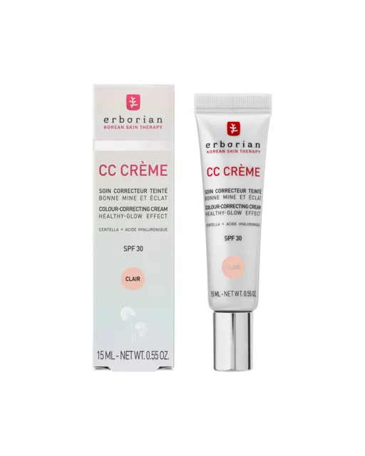 Erborian Rozjasňující CC krém SPF 30 (High Definition Radiance Face Cream) 15 ml Caramel