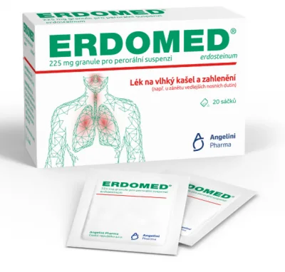 ERDOMED POR 225MG POR GRA SUS 20
