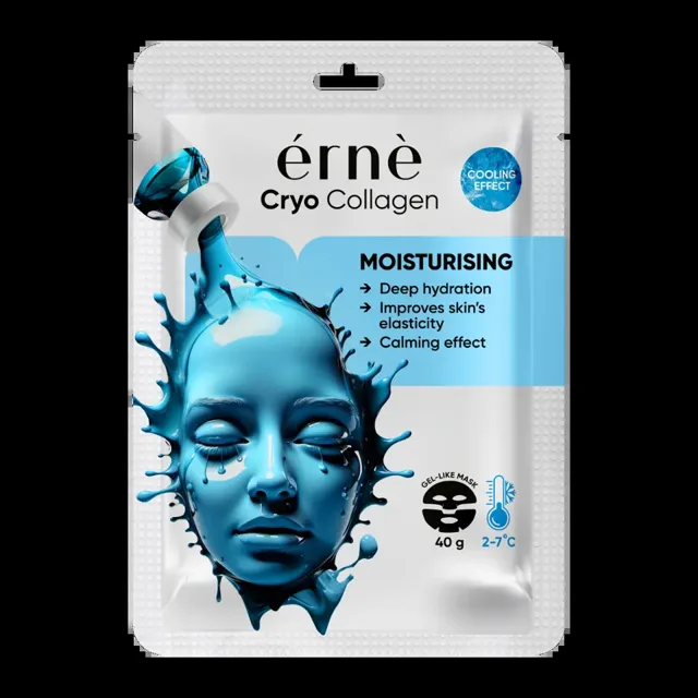 érnè Hydratační pleťová maska Cryo Collagen