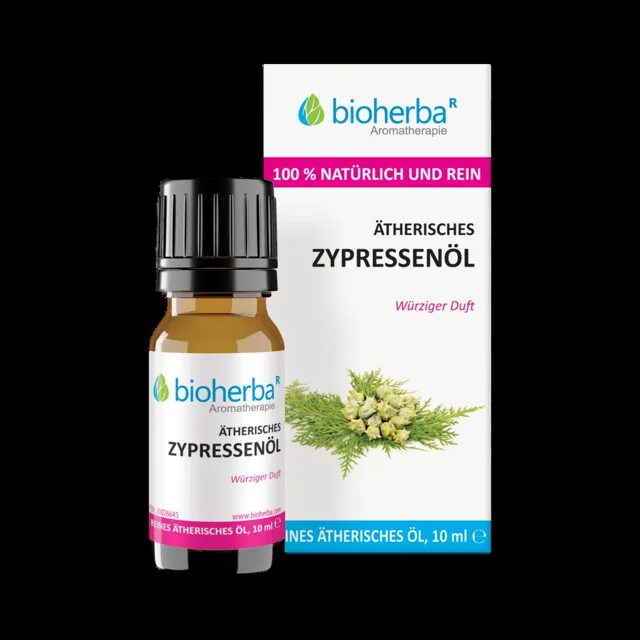 Esenciální olej cypřiš – 10 ml – Bioherba