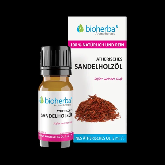 Esenciální olej santalové dřevo – 5 ml – Bioherba