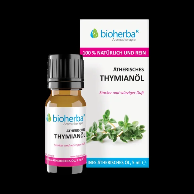 Esenciální olej tymián – 5 ml – Bioherba