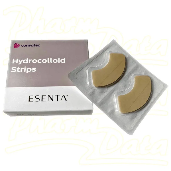 Esenta vyrovnávací hydrokoloidní pásek, čtvrtkruh 3 x 9 cm 60 kusů