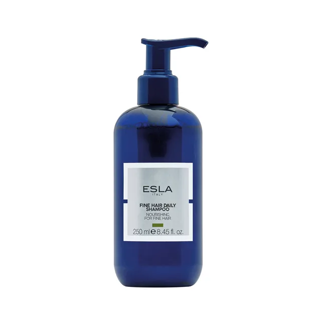 Esla Italy Fine Hair Daily Shampoo, Denní šampon pro jemné vlasy, 250 ml