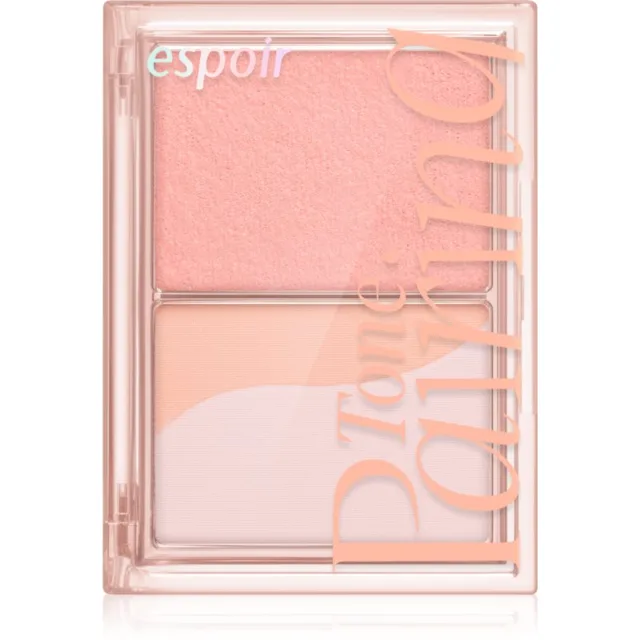 espoir Tone Pairing Cheek trio tvářenka pro dokonalý vzhled odstín Peach Fizz 9 g