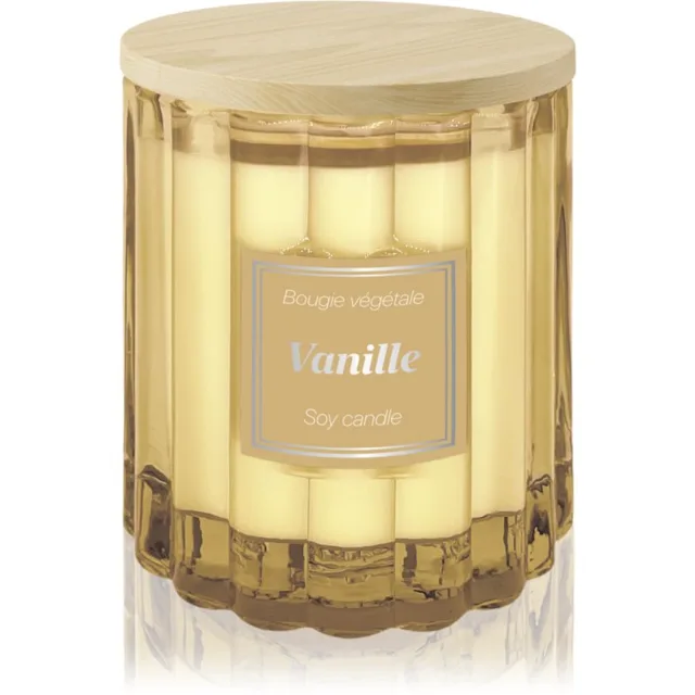 Esprit Provence Vanille vonná svíčka s víčkem 100 g