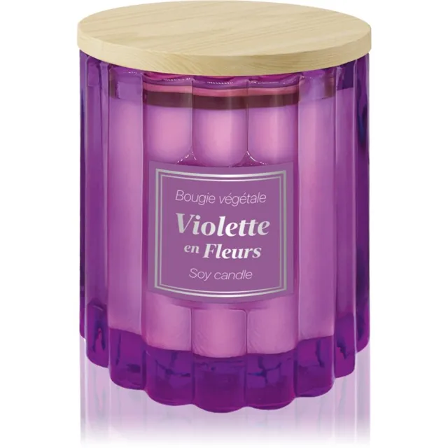Esprit Provence Violette en Fleurs vonná svíčka s víčkem 100 g
