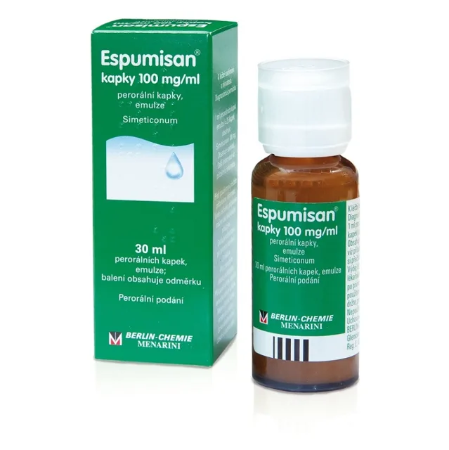 ESPUMISAN 100 mg/ml kapky 30 ml, poškozený obal