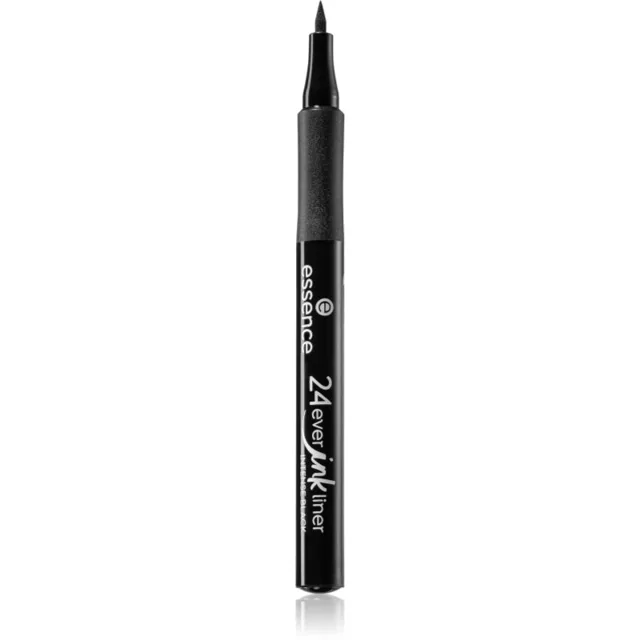 essence 24Ever Ink Liner oční linky ve fixu odstín 01 Intense Black 1,2 ml