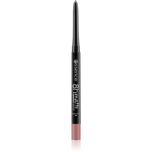 essence 8h Matte Comfort matná tužka na rty s ořezávátkem odstín 23 Comfort Zone 0.3 g