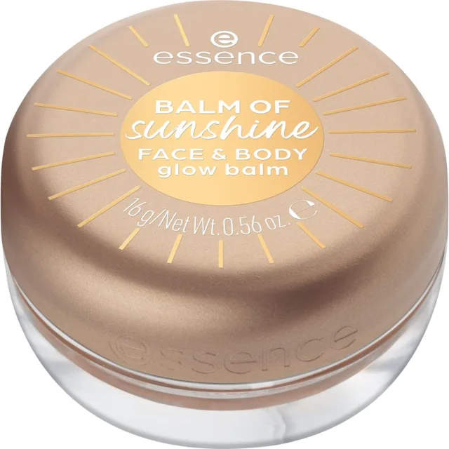 essence BALM OF sunshine rozjasňující balzám na obličej a tělo odstín 20 Séduction du Soleil 16 g