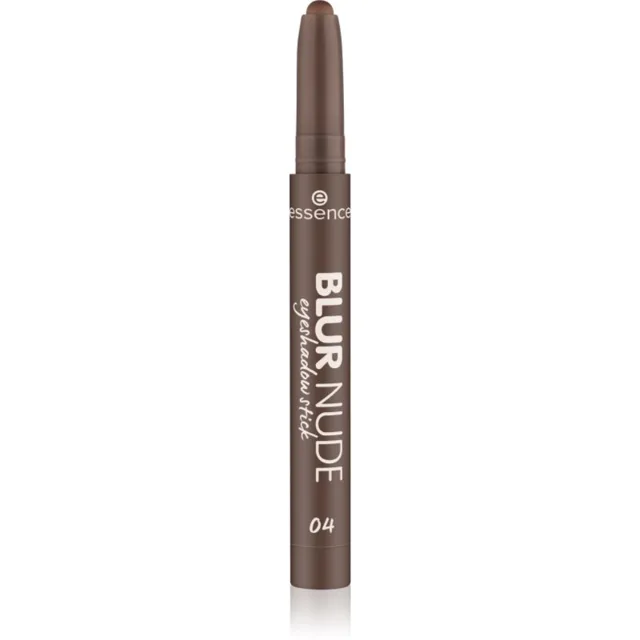 essence BLUR NUDE oční stíny v tužce odstín 04 Cozy Espresso 1.2 g