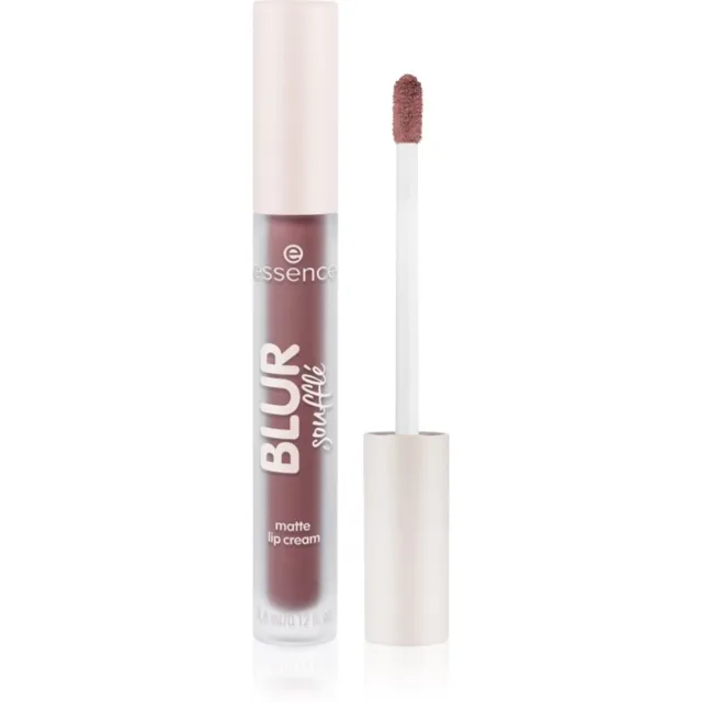 essence Blur Soufflé matná tekutá rtěnka odstín 01 Deep Scroll 3.6 ml