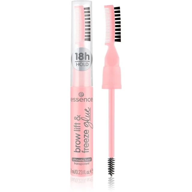 essence Brow Lift & Freeze transparentní gel na obočí odstín 01 Clear Control 7 ml