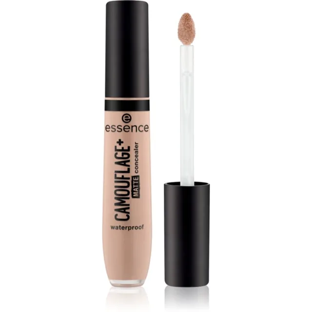 essence CAMOUFLAGE+ MATTE tekutý korektor s matným efektem odstín 150 8 ml