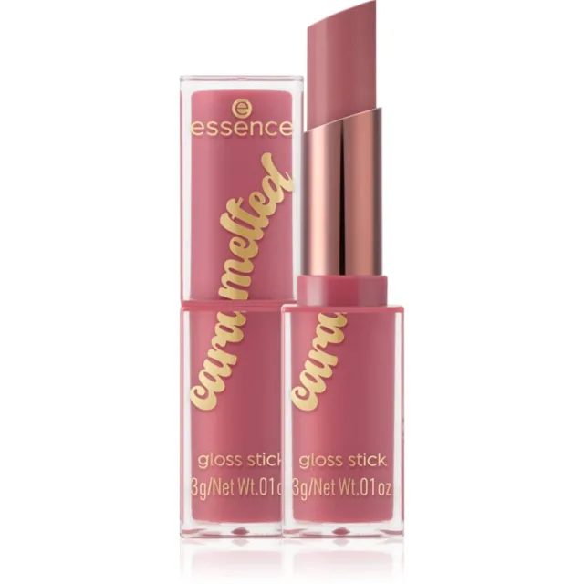 essence caramelted lesklý balzám na rty odstín 01 Sweet Lips, Caramel Kiss 3 g