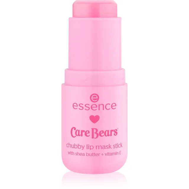 essence Care Bears hydratační maska na rty v tyčince odstín 01 Smile Big, Care Bigger 6 g
