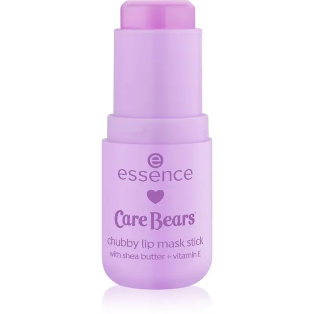 essence Care Bears hydratační maska na rty v tyčince odstín 02 It's Cool To Care 6 g