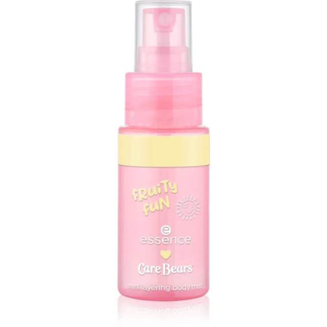 essence Care Bears parfémovaný tělový sprej mini pro ženy 03 Fruity Fun 35 ml