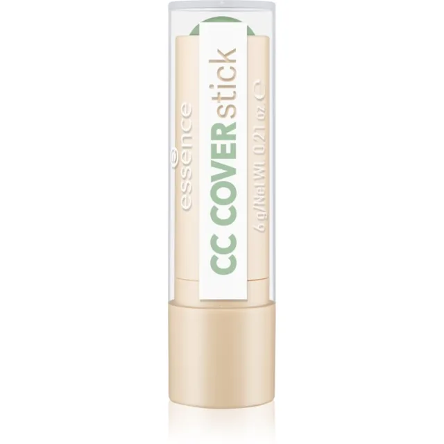 essence CC COVERstick krémový korektor v tyčince odstín 10 Green 6 g