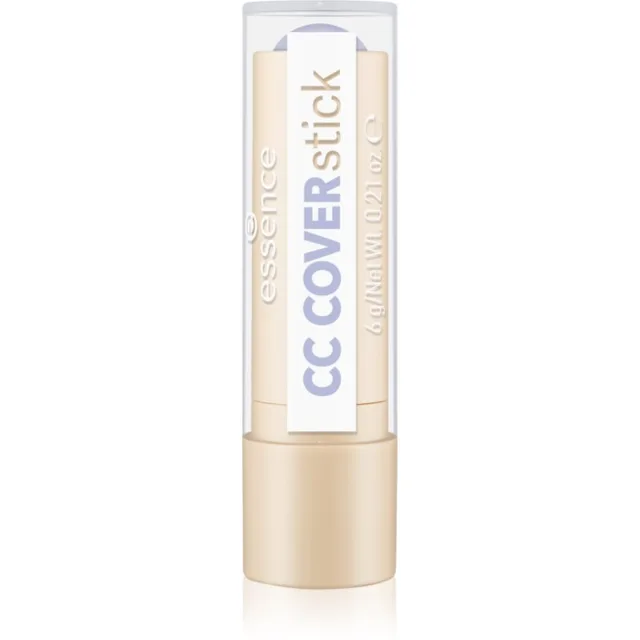 essence CC COVERstick krémový korektor v tyčince odstín 20 Purple 6 g