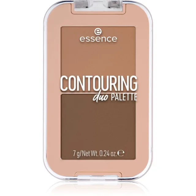 essence CONTOURING DUO PALETTE paleta na kontury obličeje odstín 20 Medium 7 g
