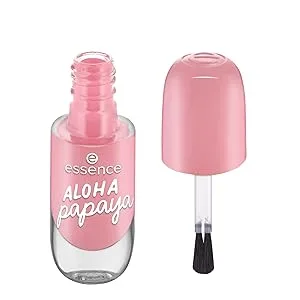 essence cosmetics  lak na nehty č. 38 ALOHA Papaya Rose 8ml