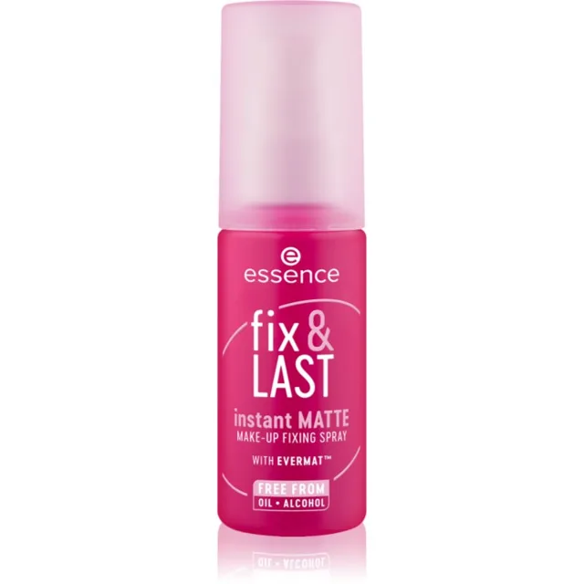 essence Fix & LAST MATTE matující fixační sprej na make-up 50 ml