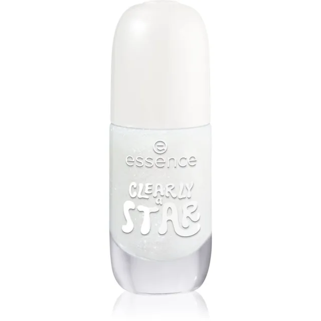 essence Gel Nail Polish gelový lak na nehty odstín 02 CLEARLY a STAR 8 ml