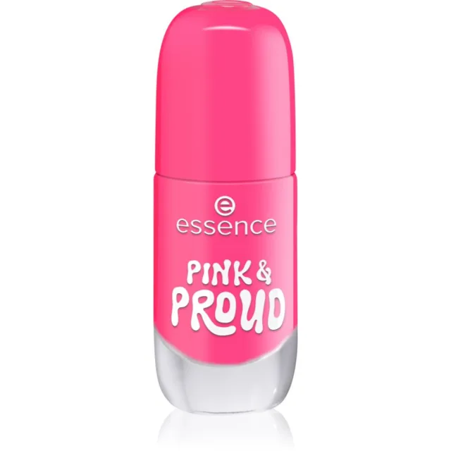essence Gel Nail Polish gelový lak na nehty odstín 22 PINK & PROUD 8 ml