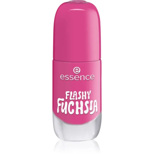 essence Gel Nail Polish gelový lak na nehty odstín 28 FLASHY FUCHSIA 8 ml