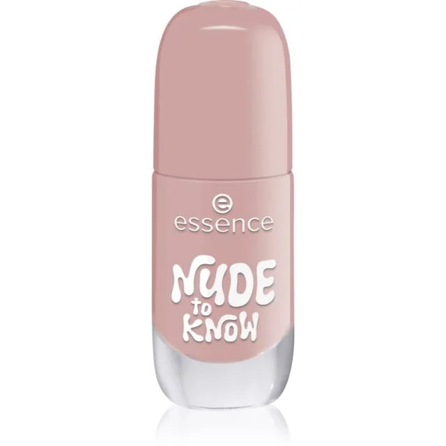 essence Gel Nail Polish gelový lak na nehty odstín 30 NUDE to KNOW 8 ml