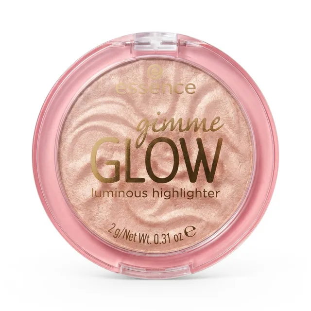 Essence Gimme Glow Luminous Highlighter v odstín 20 Lovely Rosee, 9g (mírně poškozené)