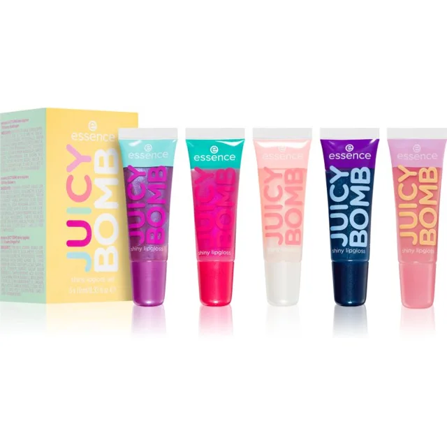 essence Juicy Bomb dárková sada na rty 03 The Juicy Side Of Life