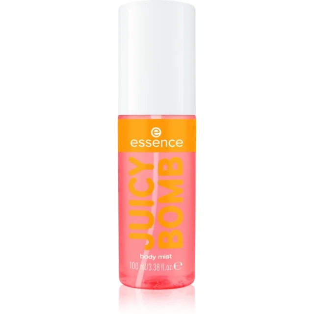 essence Juicy Bomb Tropical Drop tělová mlha pro ženy vůně 110 Mango Mellow 100 ml