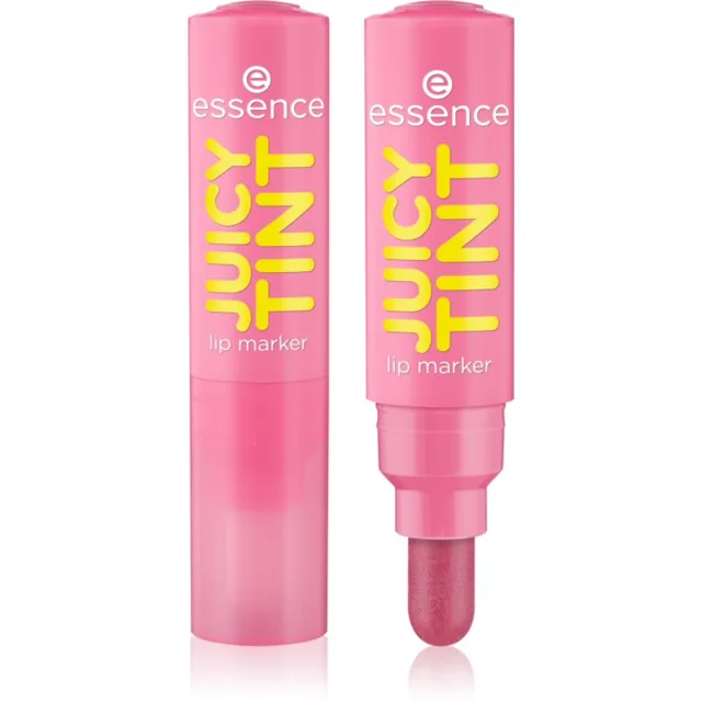 essence JUICY TINT fix na rty odstín 04 Raspberry Rush 3.5 ml