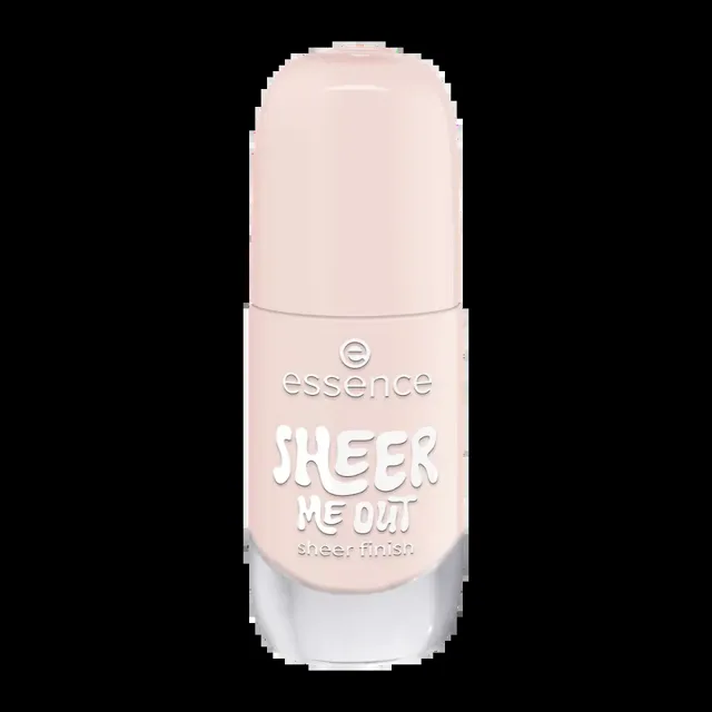 essence Lak na nehty Gel 04 Sheer me out 8 ml
