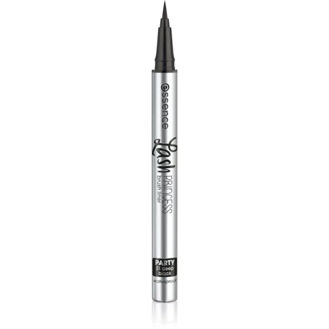 essence Lash PRINCESS PARTY voděodolné oční linky v peru odstín 01 Deep Black 0.55 ml