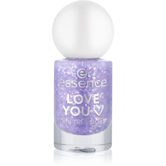 essence LOVE YOU lak na nehty mini odstín 13 5 ml