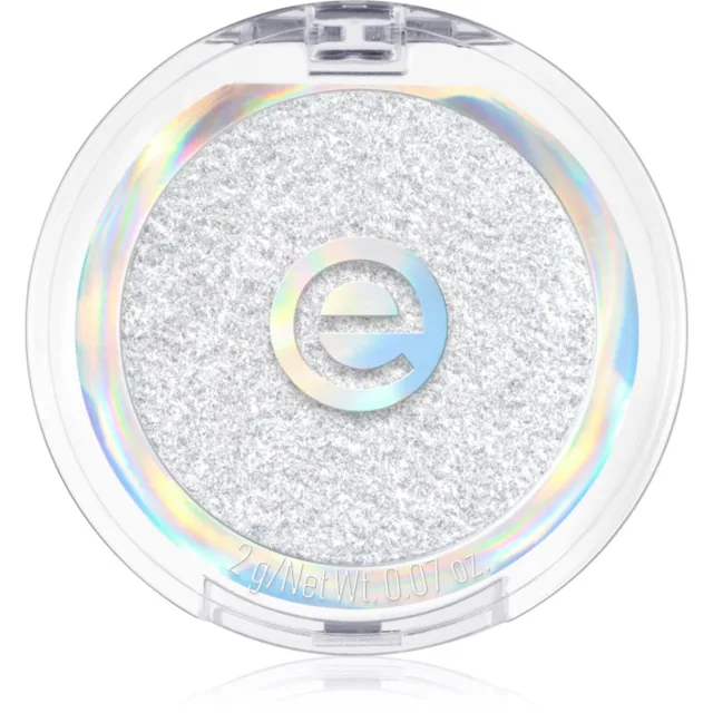essence mono glitter třpytivé oční stíny odstín 01 Frosted Shine 2 g