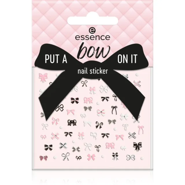essence PUT A bow ON IT nálepky na nehty 75 ks