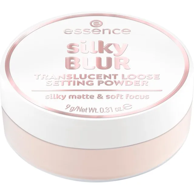 essence silky BLUR sypký fixační pudr pro matný vzhled odstín 10 9 g