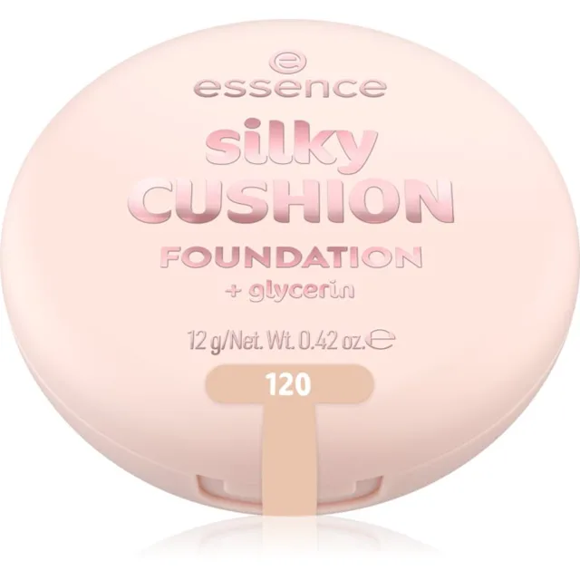 essence silky CUSHION FOUNDATION make-up v houbičce se středním krytím odstín 120 12 g