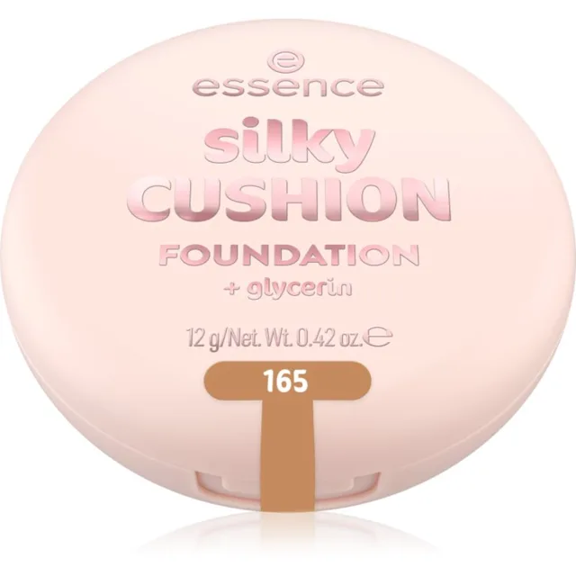 essence silky CUSHION FOUNDATION make-up v houbičce se středním krytím odstín 165 12 g