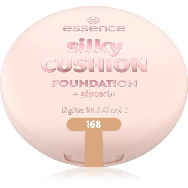 essence silky CUSHION FOUNDATION make-up v houbičce se středním krytím odstín 168 12 g