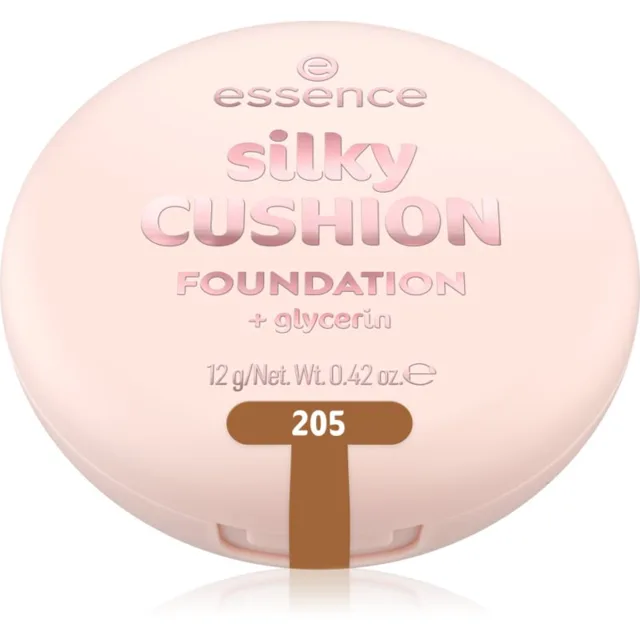 essence silky CUSHION FOUNDATION make-up v houbičce se středním krytím odstín 205 12 g