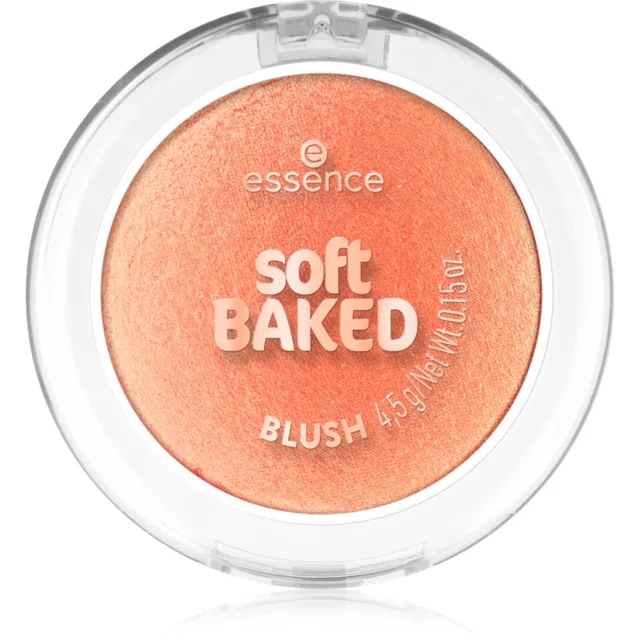 essence Soft Baked tvářenka odstín Peach Please 4.5 g