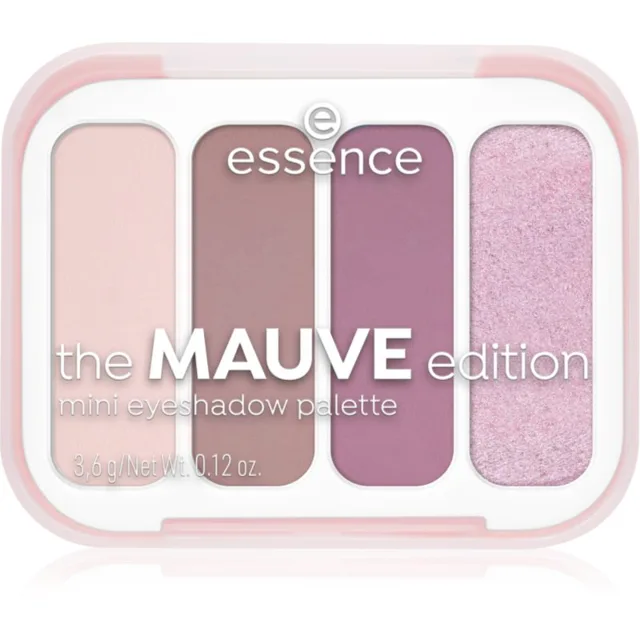 essence The Mauve Edition paletka očních stínů mini 3.6 g