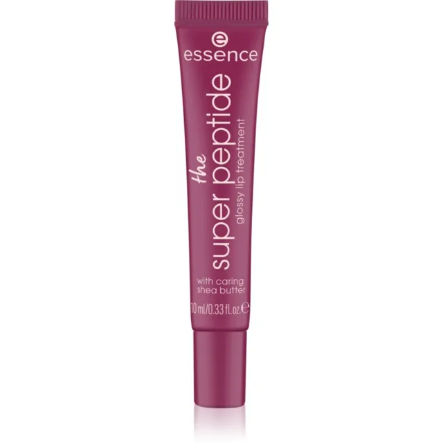 essence the super peptide glossy lip treatment balzám na rty odstín 08 Cherrylicious! 10 ml